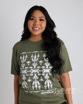 Native American T-Shirt | Desert Mountain Flowers Sage