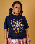 Native American T-Shirt "Long Sunset Walks"