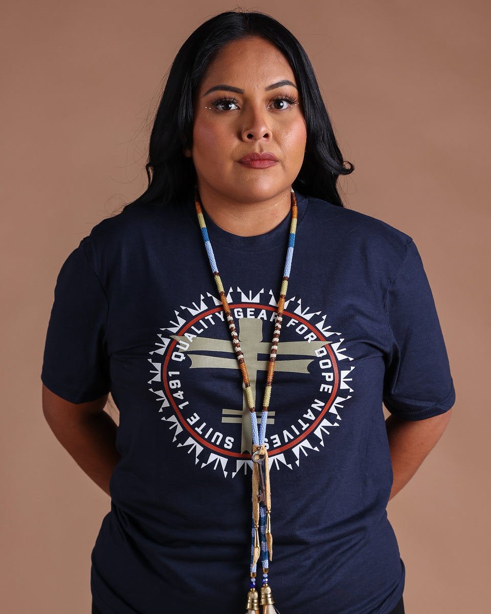 SUITE1491 Native American Tshirt | Support Native Arts Geo Design