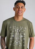 Native American T-Shirt | Family Geo Design Sage