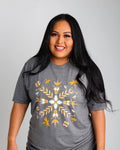 Native American T-Shirt | Fall Sunset Walks Heather