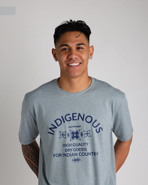 Native American T-Shirt |  Indigenous Dry Goods For Indian Country Heather