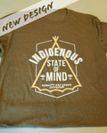 Native American T-Shirt | Indigenous State of Mind Military Green